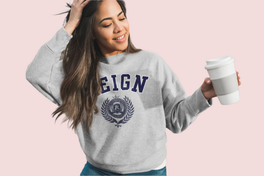 REIGN Collegiate Crewneck