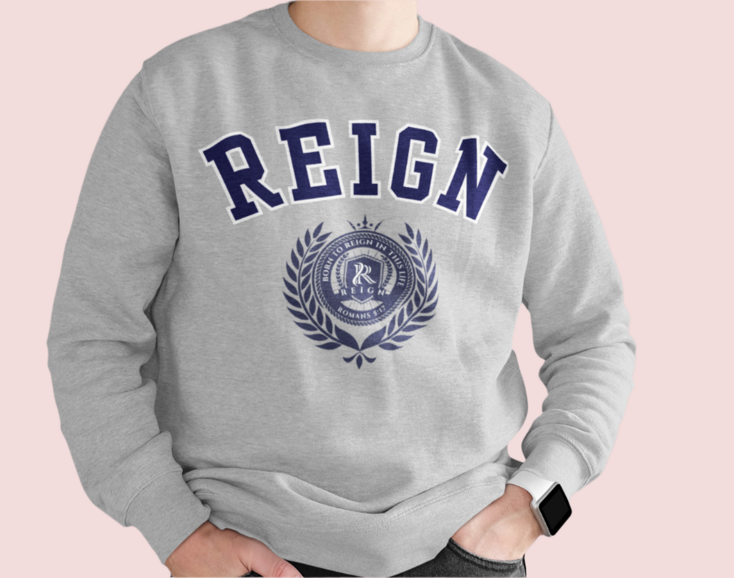 REIGN Collegiate Crewneck